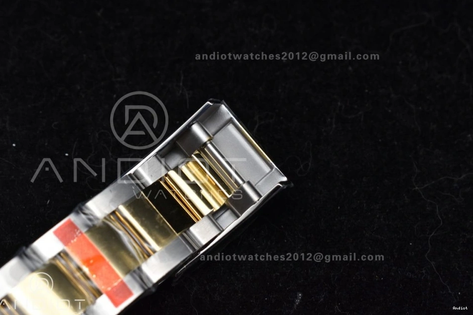 YG 116623 Edition Plated Bracelet on SS YG SA3135 GMF White Best Dial Yacht-Master 1108